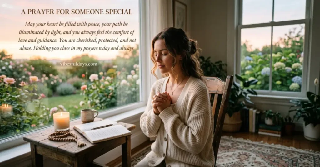 Short Prayer For Someone Special