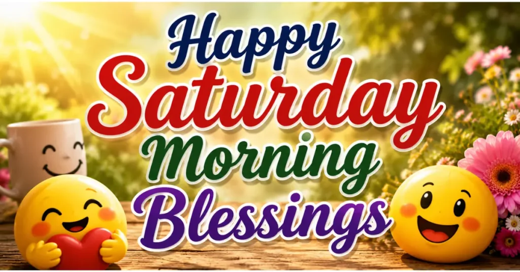 Happy Saturday Morning Blessings