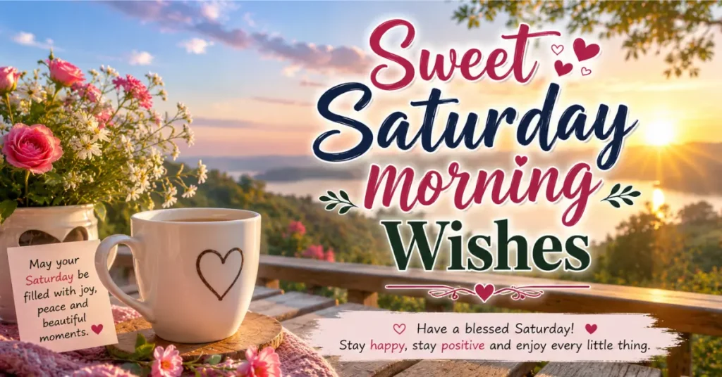 Sweet Saturday morning Wishes