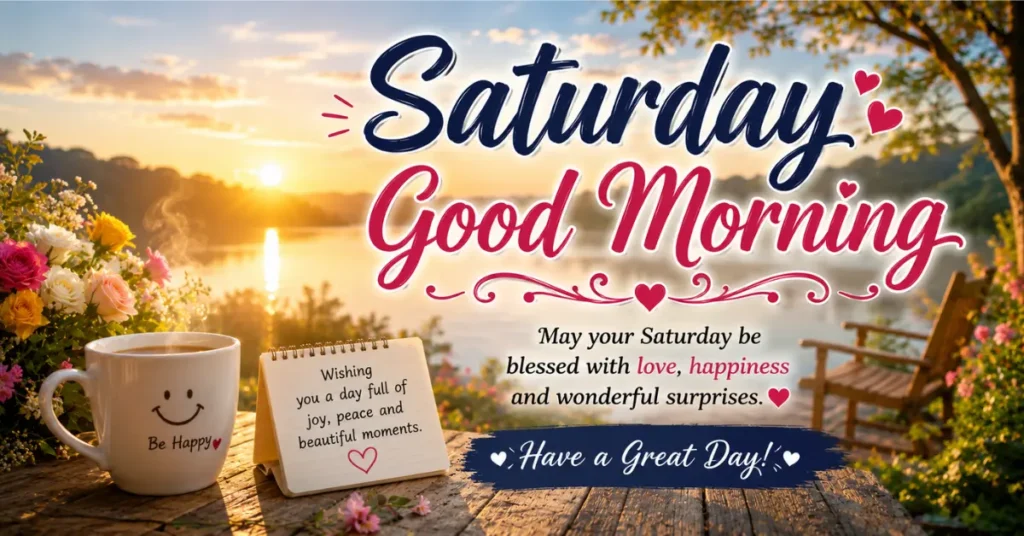 Saturday Good morning Images