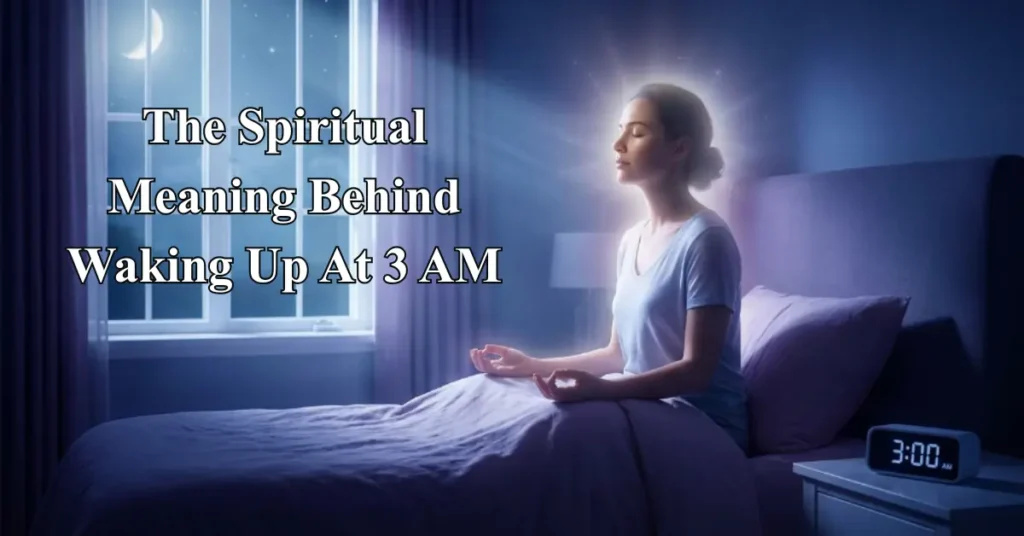 The Spiritual Meaning Behind Waking Up At 3 AM