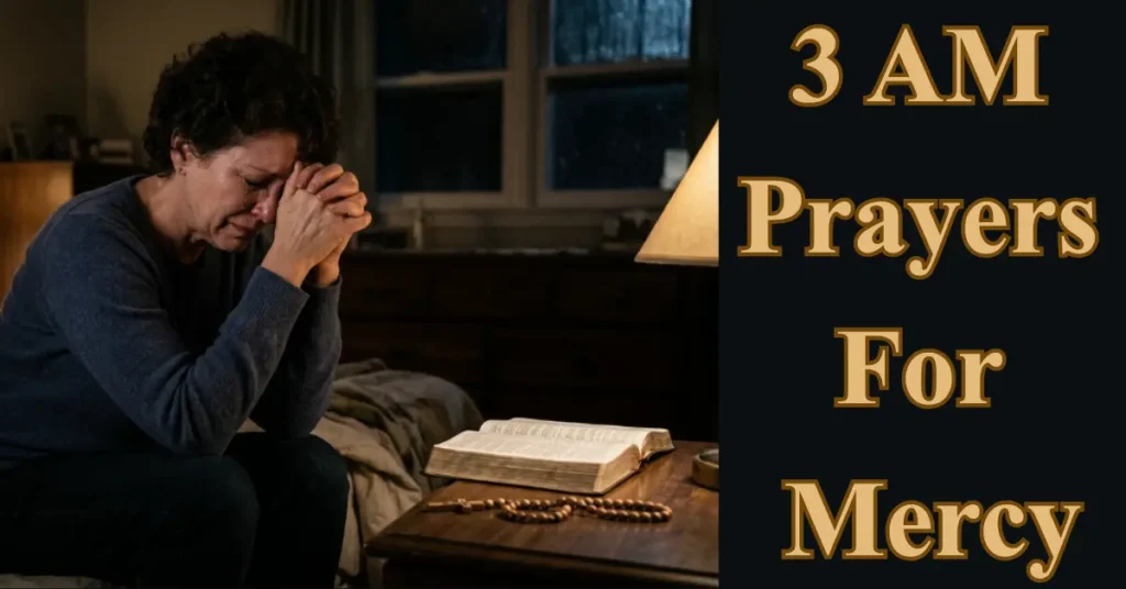 3 AM Prayers For Mercy