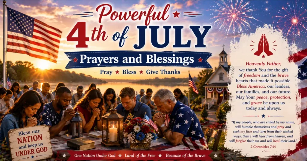 Powerful 4th of July Prayers and Blessings