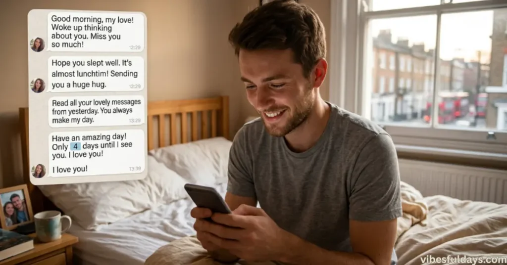 20 Long Distance Good Morning Texts for Him