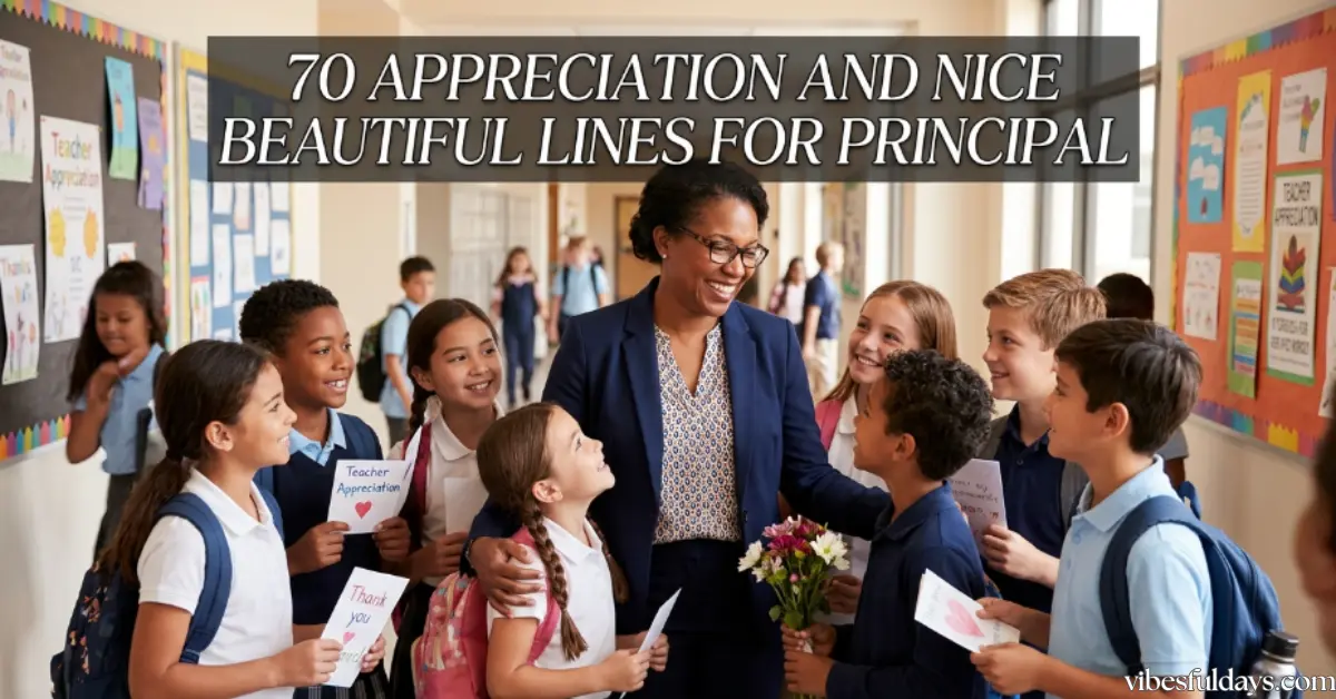 70 Beautiful Words for Principal [Respect & Thanks]