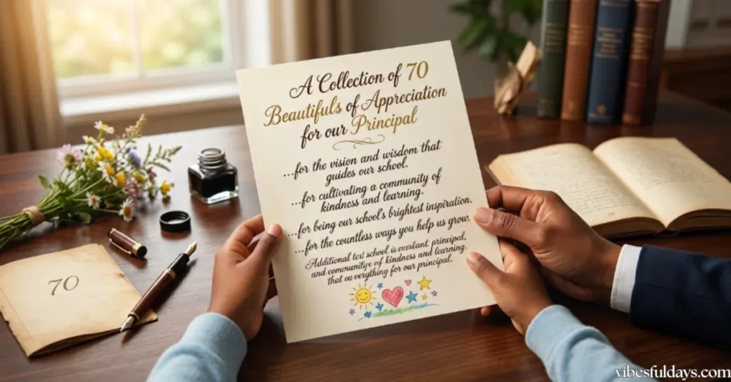 Principal Appreciation Day Messages