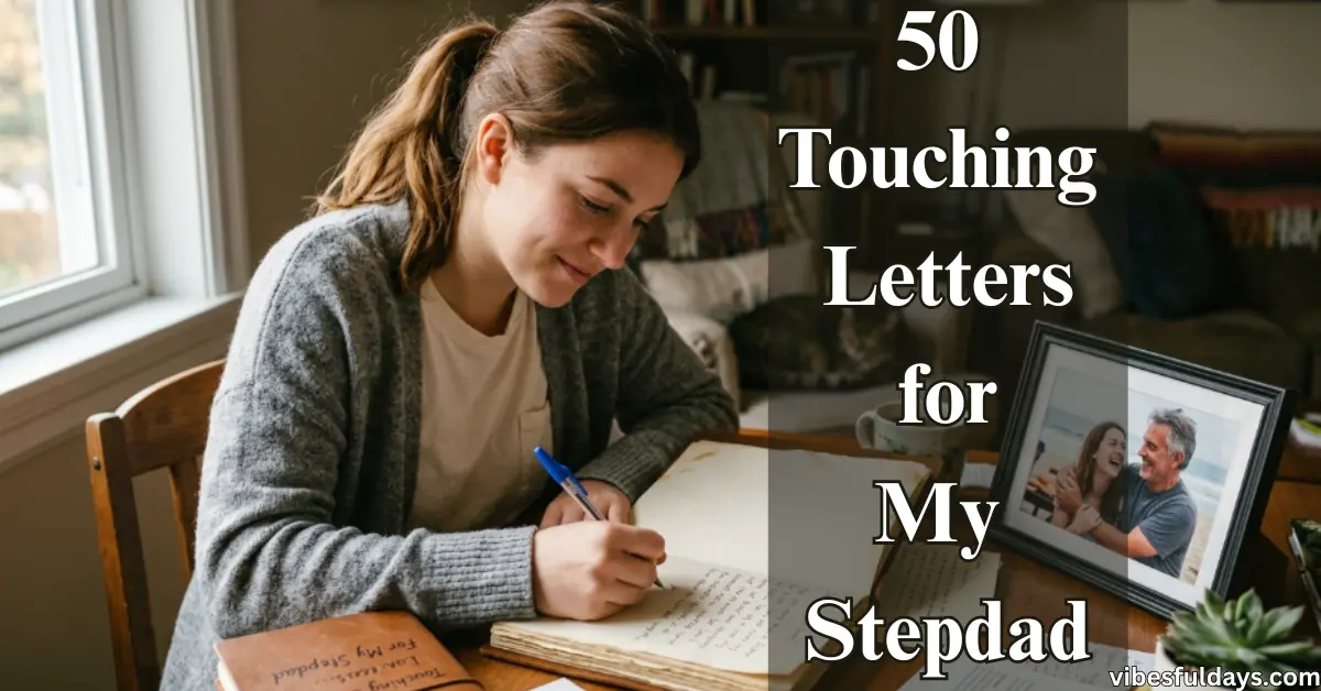50 Touching Letters for My Stepdad [Love & Gratitude]