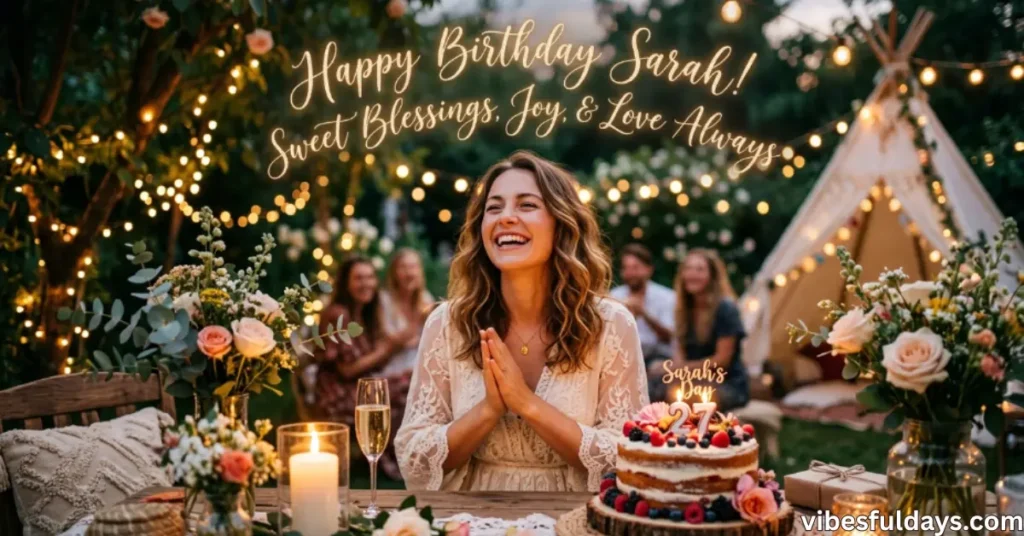 Sweet Happy Birthday Blessings
