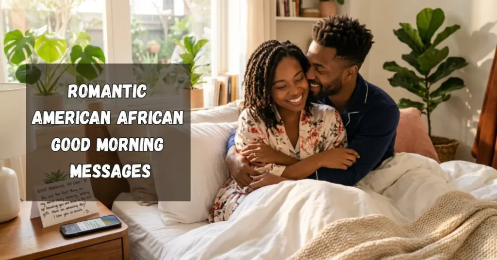 Romantic American African Good Morning Messages