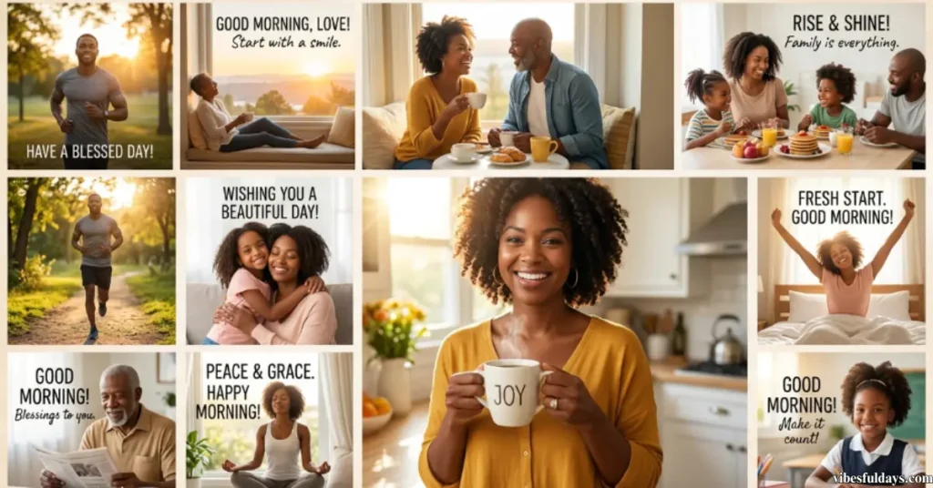 Beautiful American African Good Morning Images Collection