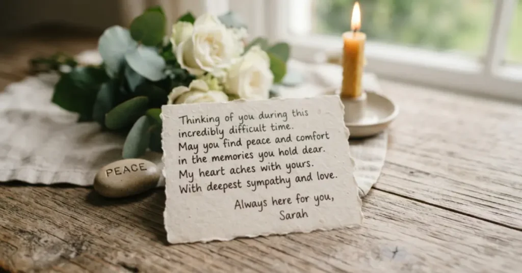 Loving sympathy sayings