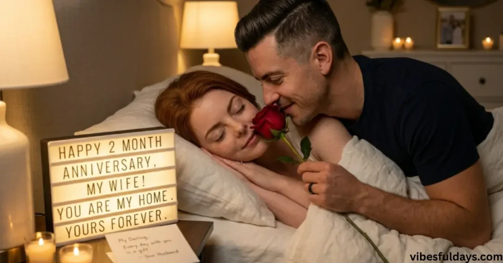 Heartfelt 2 Month Anniversary Messages for Wife