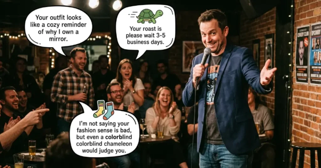 Funny Roasts That Hurt: Silly and Sharp