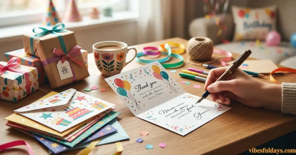 Thank You Notes for Birthday Gifts: Messages for Birthday Gifts