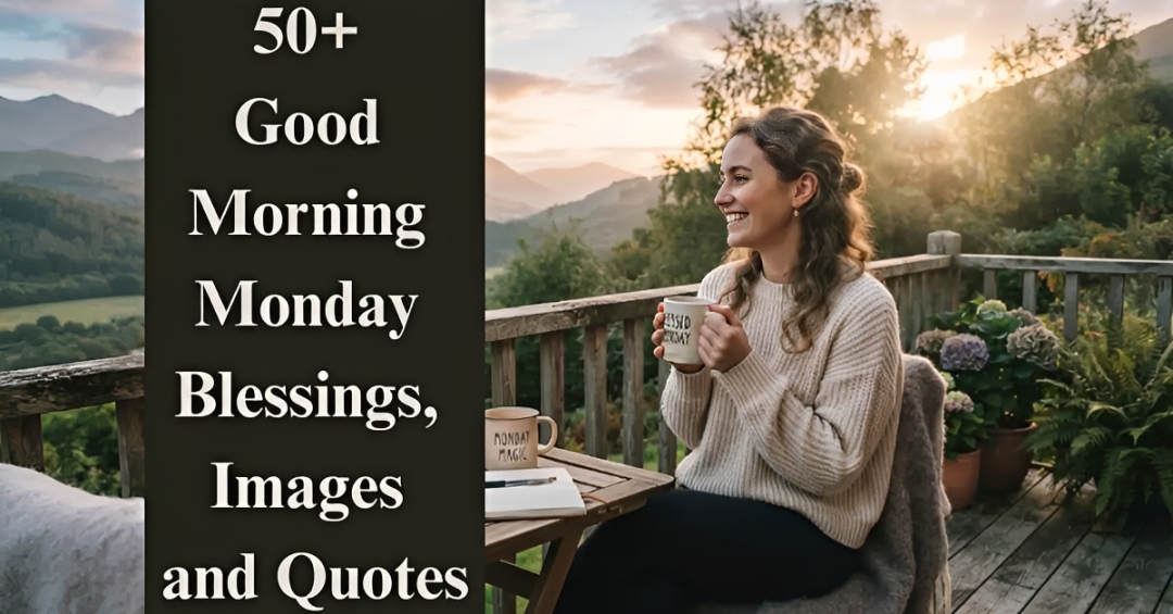 50+ Good Morning Monday Blessings [Happy & Inspiring]