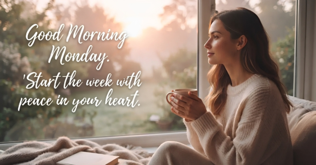 50+ Good Morning Monday Blessings, Images and Quotes