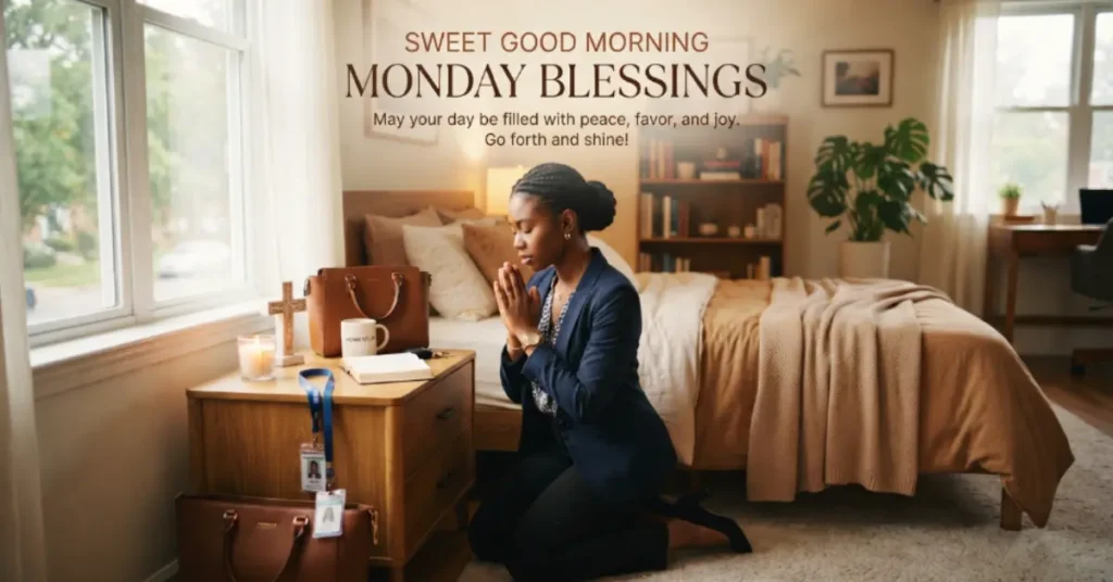 Sweet Good morning Monday Blessings