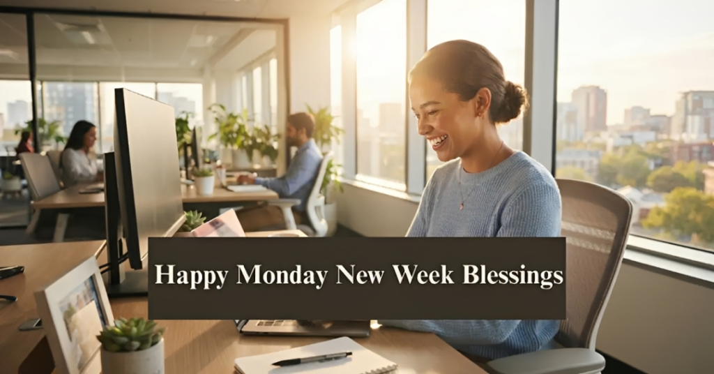Happy Monday New Week Blessings