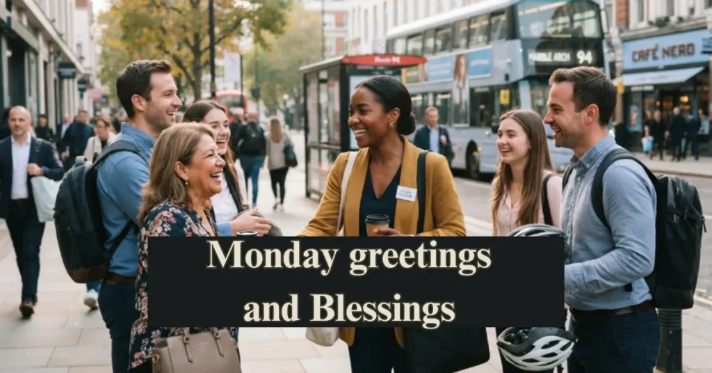 Monday greetings and Blessings