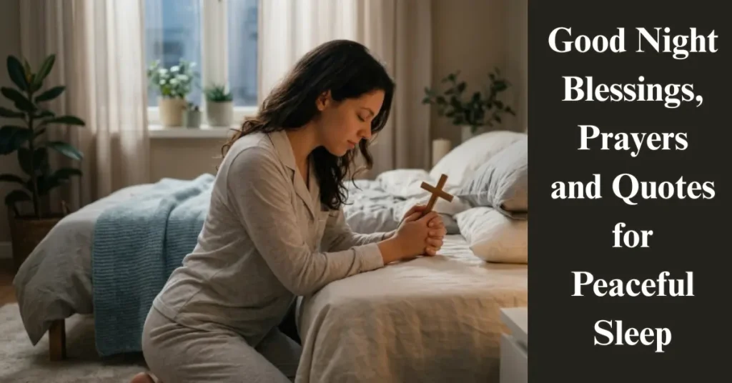80+ Good Night Blessings, Prayers and Quotes for Peaceful Sleep