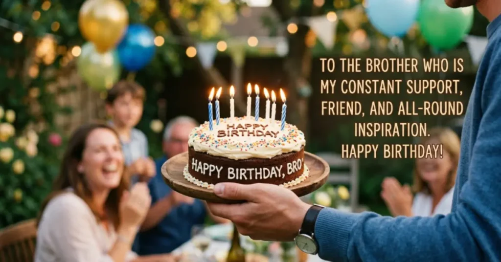 Short birthday wishes for your brother