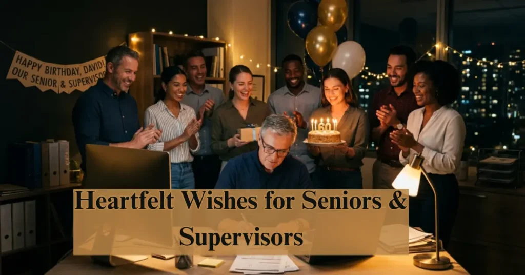 Heartfelt Wishes for Seniors & Supervisors