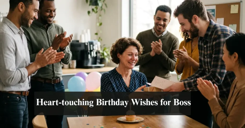 Heart-touching Birthday Wishes for Boss