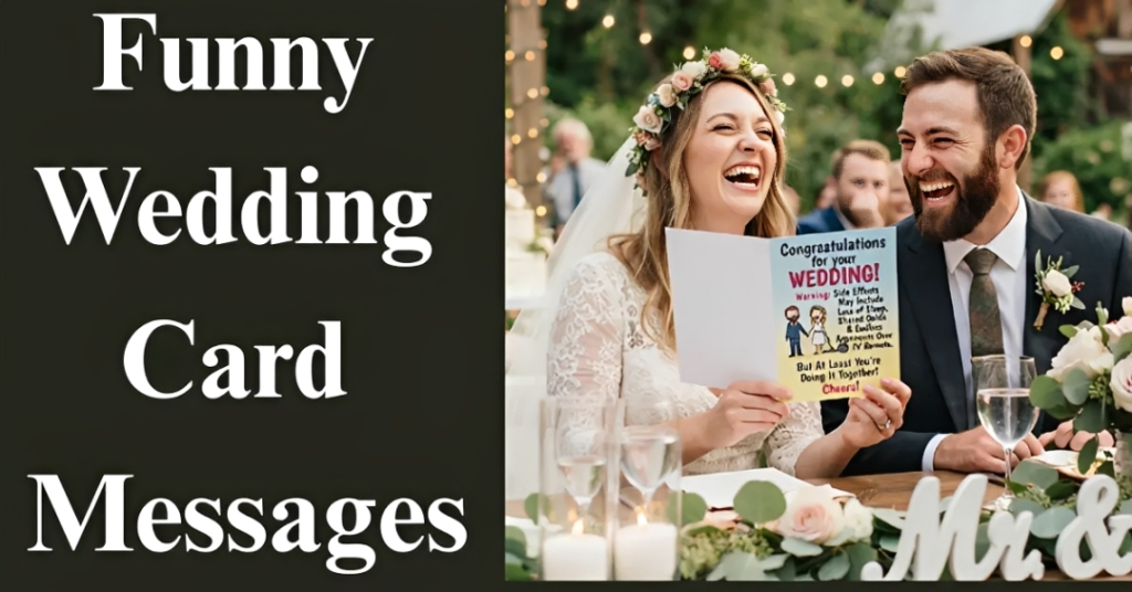 Funny Wedding Card Messages: Congratulations For Wedding