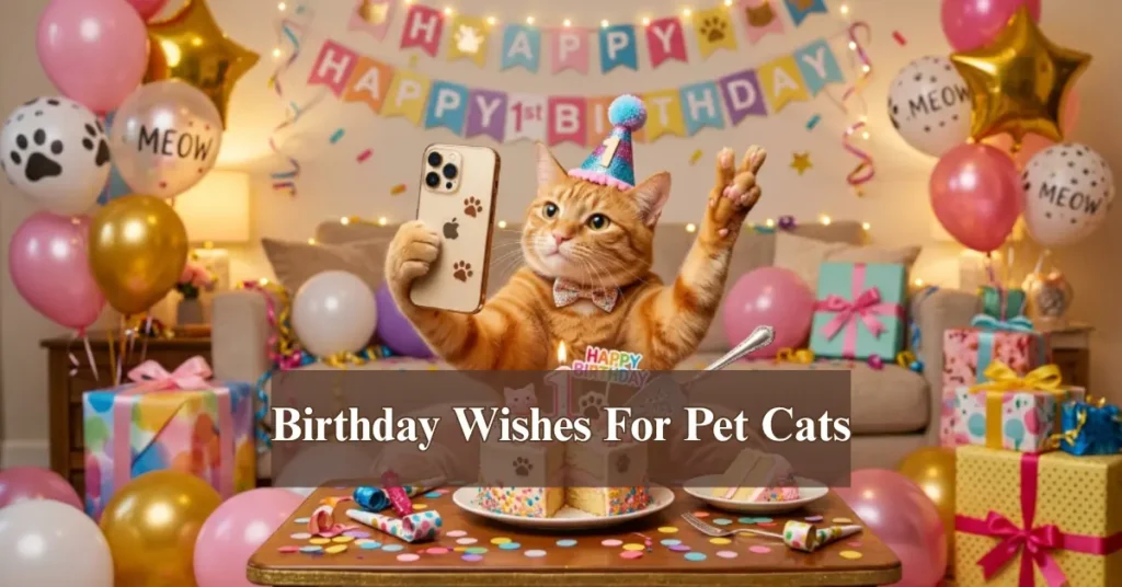 Birthday Wishes For Pet Cats