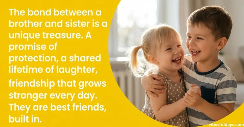 Heartfelt Letter to My Brother from Your Sister