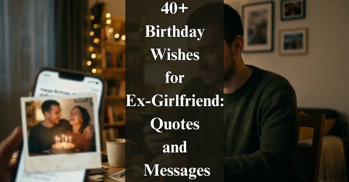 40+ Birthday Wishes for Ex-Girlfriend [Heartfelt & Sweet]