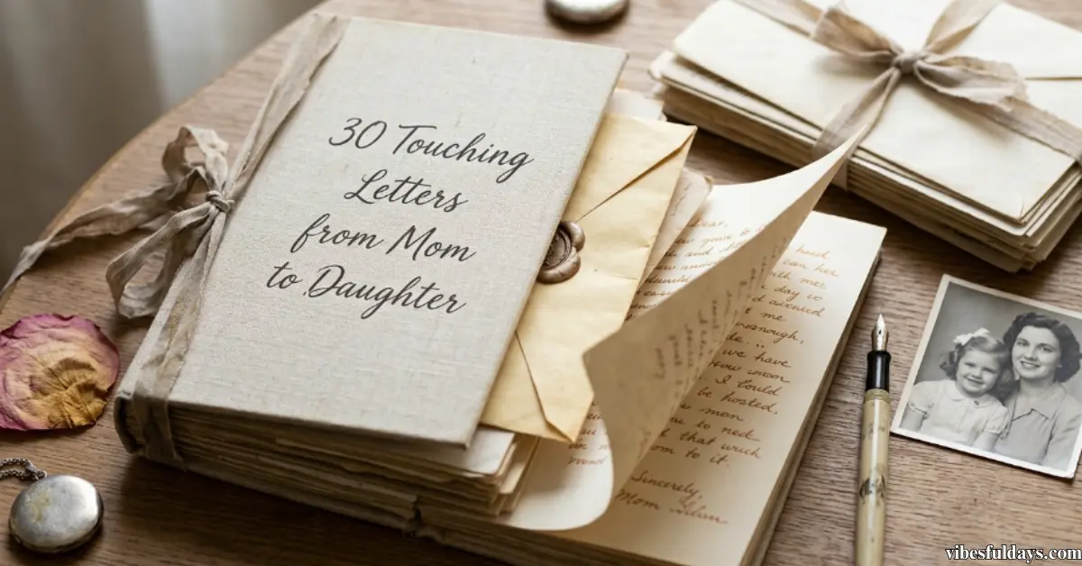 Touching Letters From Mom to Daughter [Heartfelt]