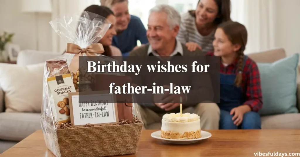 Birthday wishes for father-in-law