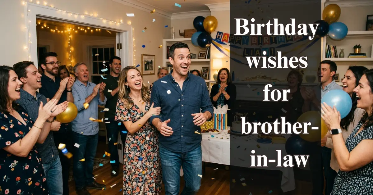 Birthday Wishes for Brother-in-Law [Special & Sweet]