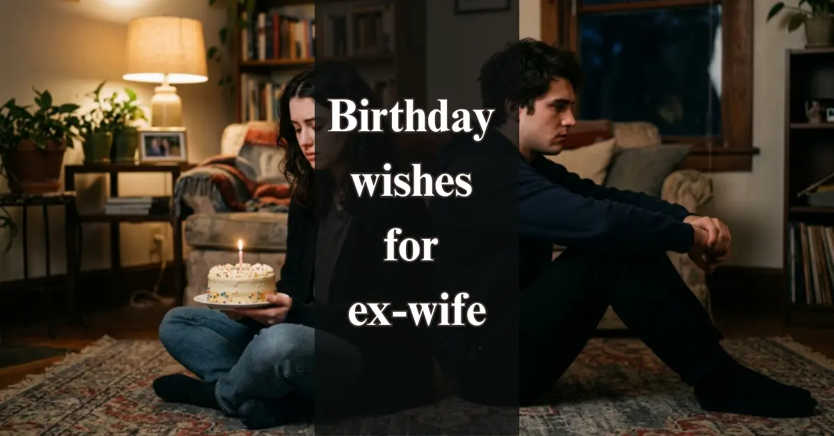 Birthday Wishes for Ex-Wife [Emotional & Kind]