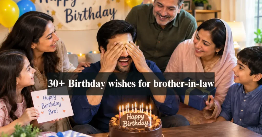30+ Birthday wishes for brother-in-law