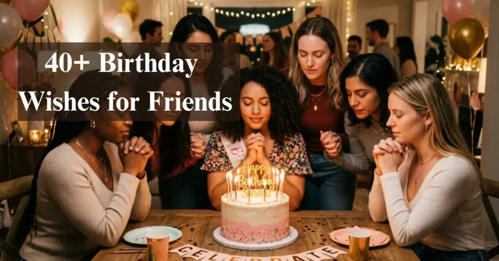 40+ Birthday Wishes for Friends