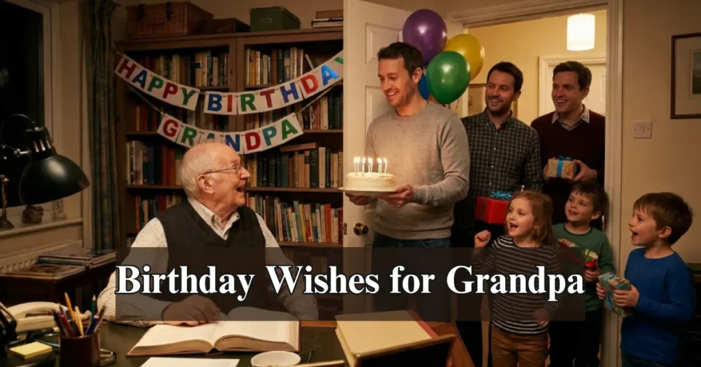 Birthday Wishes for Grandpa
