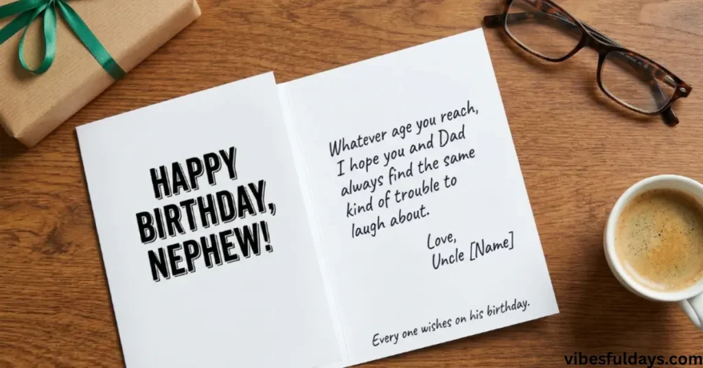 For the great-nephew