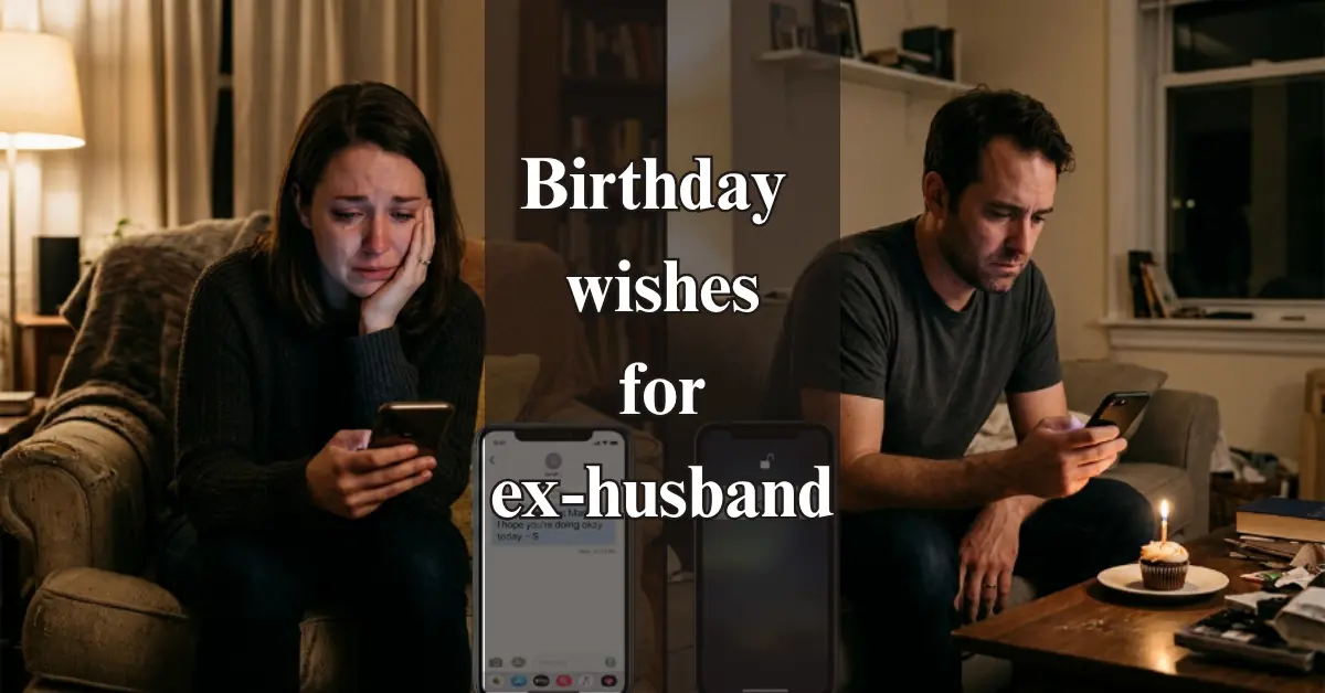 Birthday Wishes for Ex-Husband (Heartfelt & Sweet)