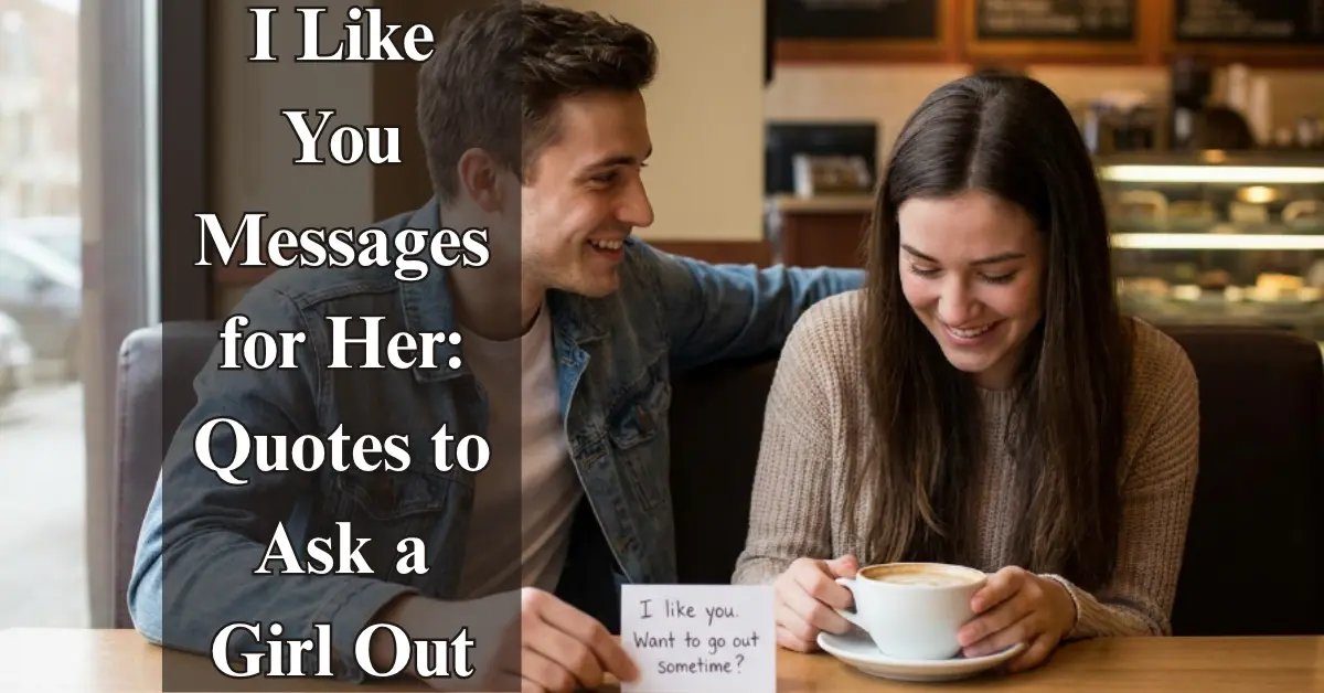 I Like You Messages for Her [Cute & Heartfelt]