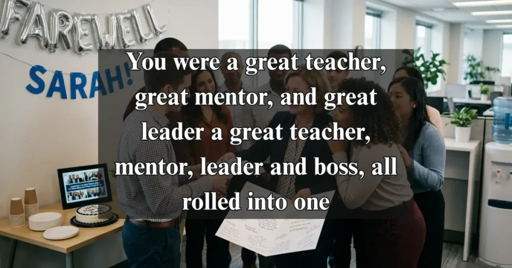 40+ Farewell Messages for Boss