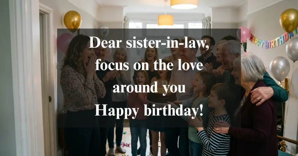 Birthday wishes for sister-in-law