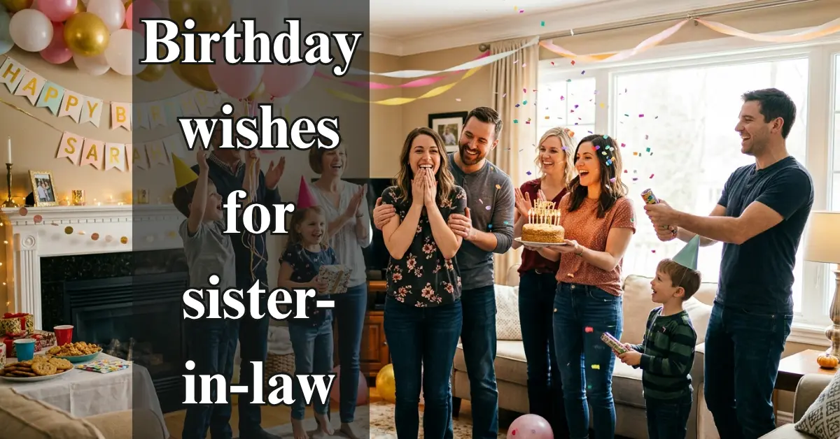 Birthday Wishes for Sister-in-Law (Sweet & Special)