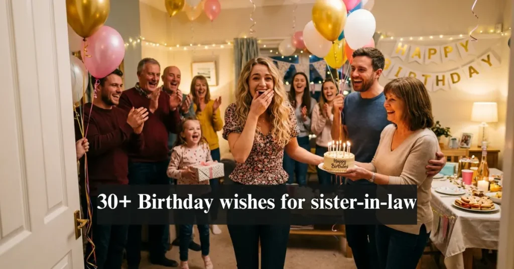 30+ Birthday wishes for sister-in-law