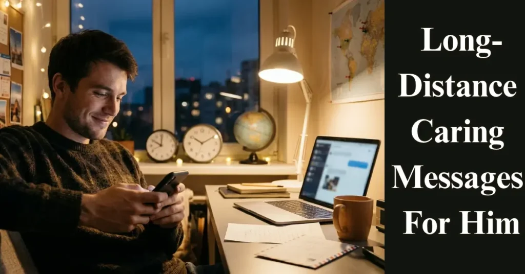 Long-Distance Caring Messages For Him