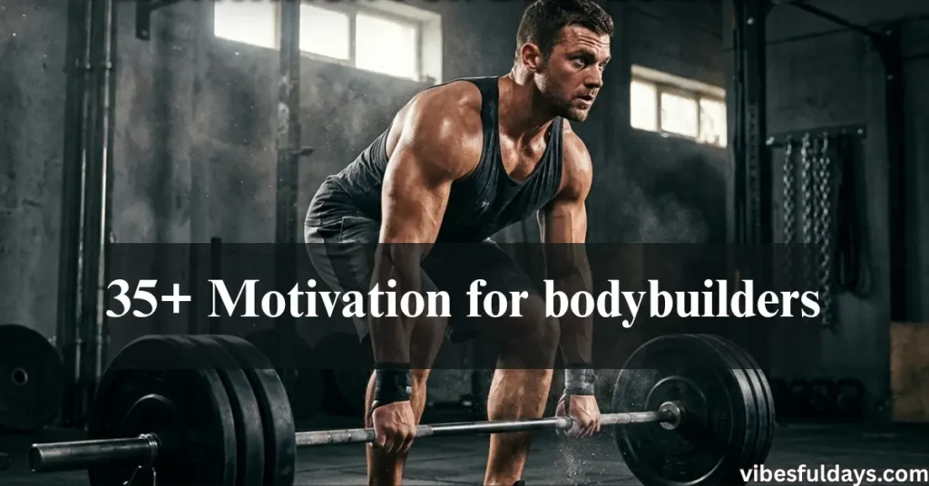 35+ Motivation for bodybuilders