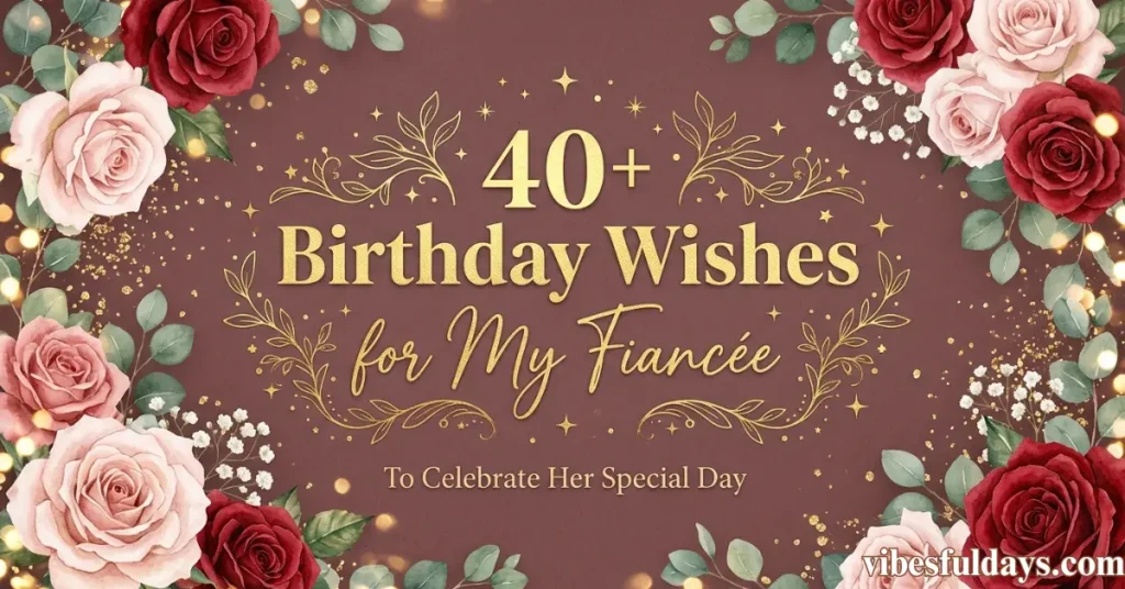 40+ Birthday Wishes for Fiancée