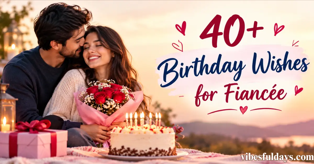 40+ Birthday Wishes for Fiancée [Heartfelt & Special]